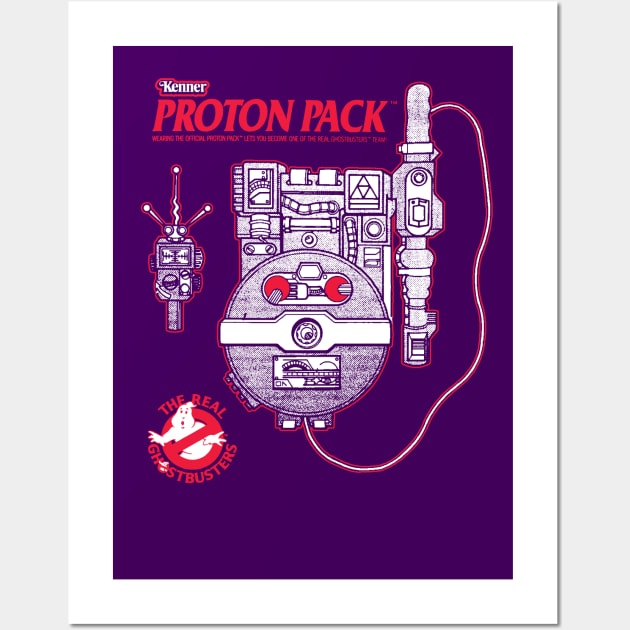 Proton Pack Wall Art by furstmonster